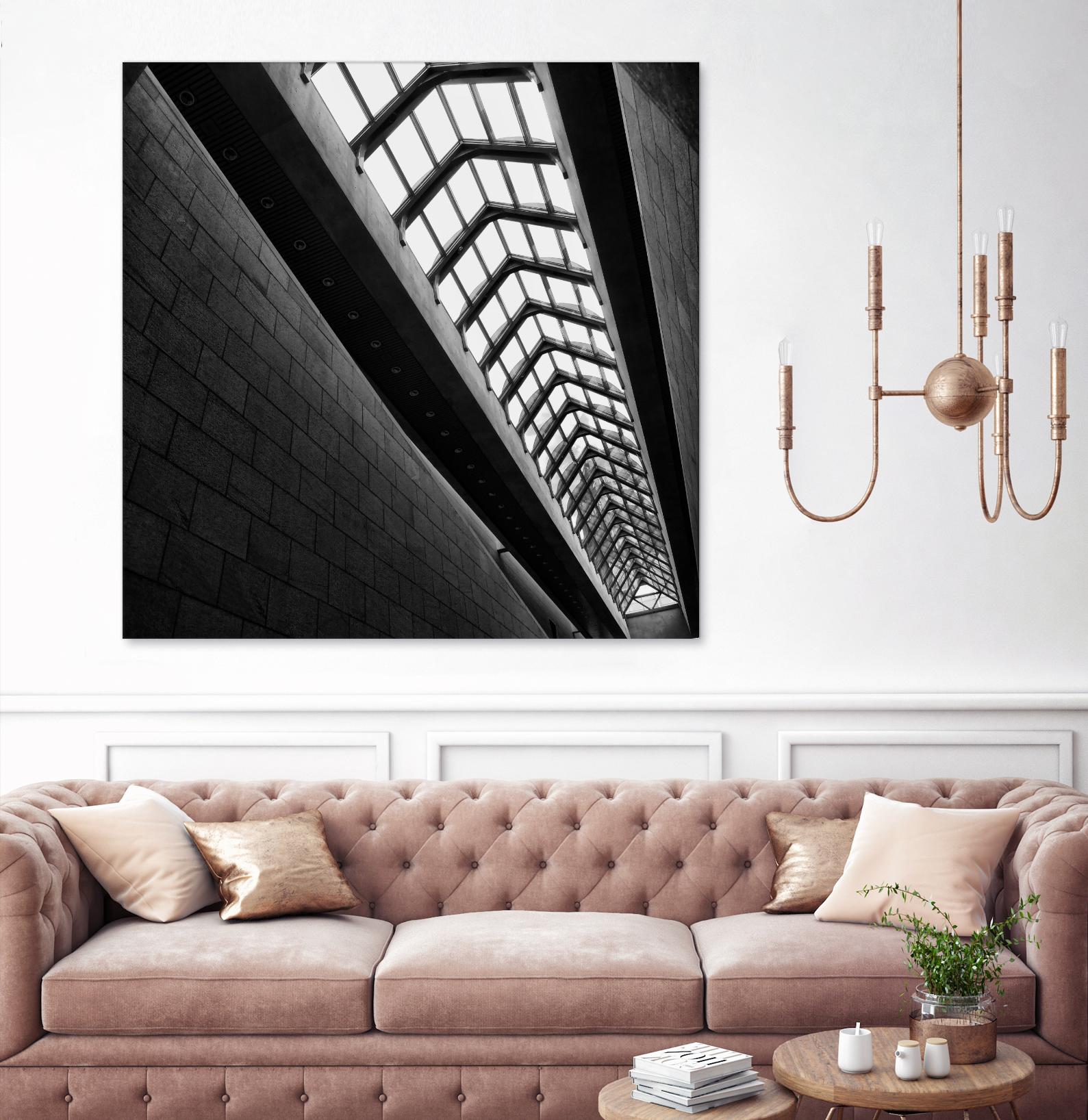 Urban line VI by Jean-François Dupuis on GIANT ART - white architectural
