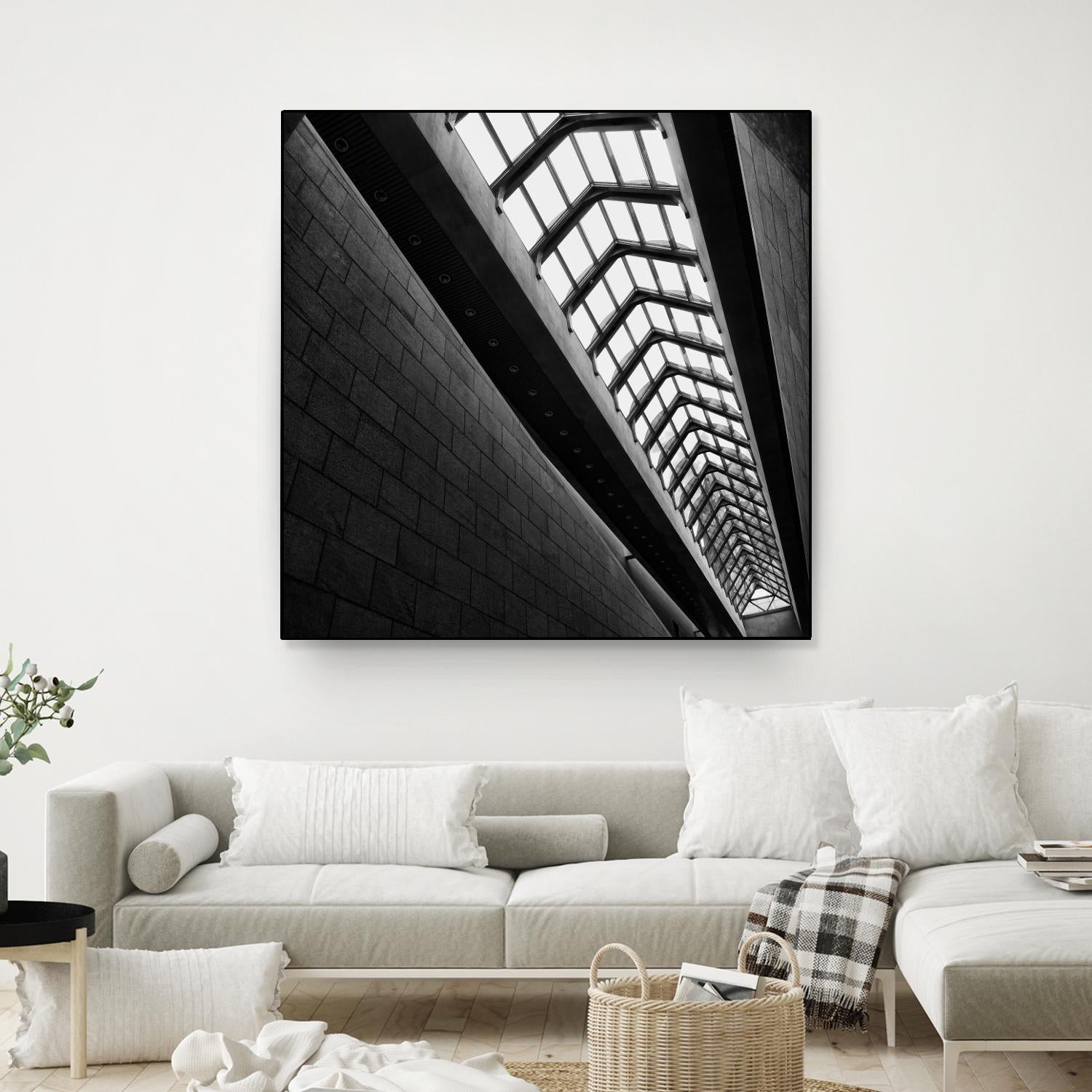 Urban line VI by Jean-François Dupuis on GIANT ART - white architectural