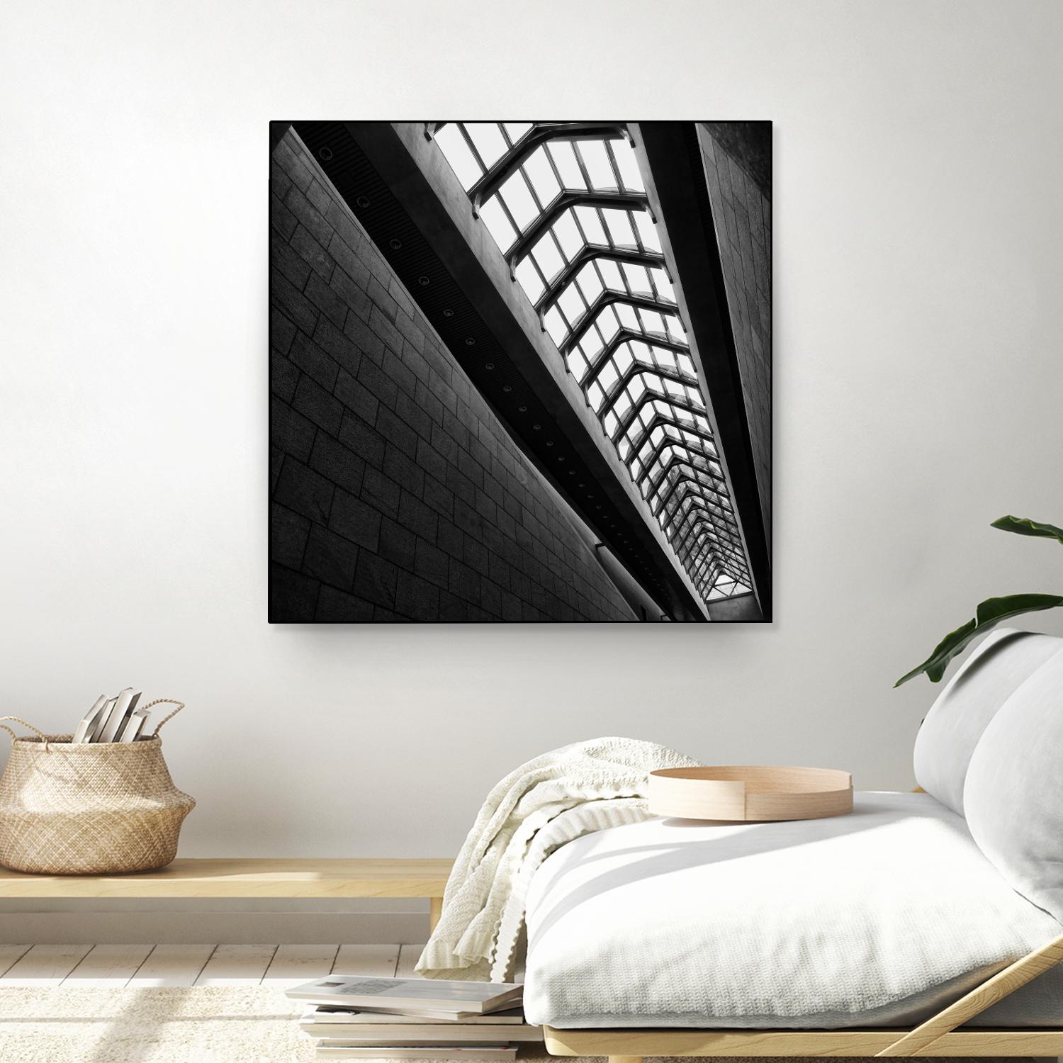 Urban line VI by Jean-François Dupuis on GIANT ART - white architectural
