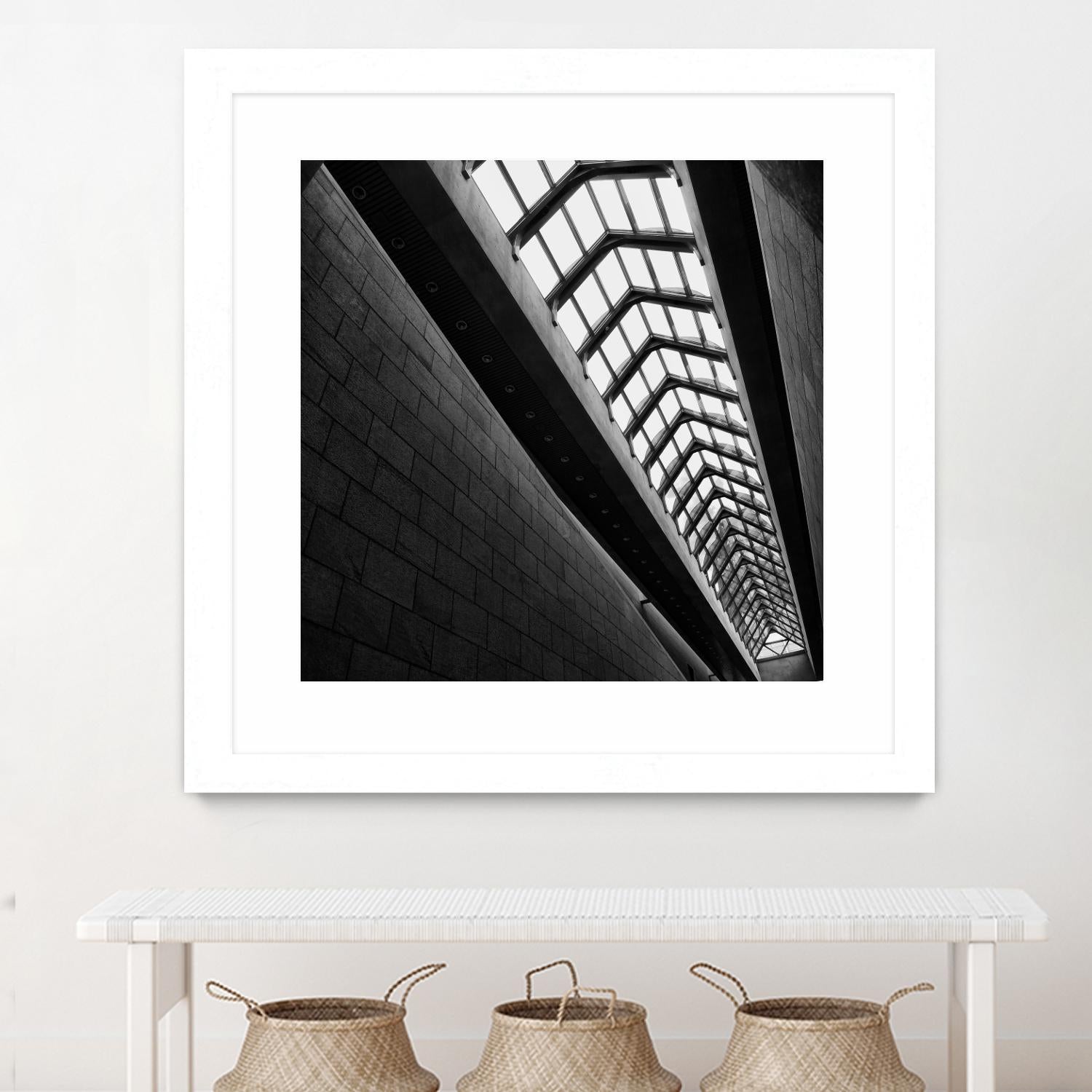 Urban line VI by Jean-François Dupuis on GIANT ART - white architectural