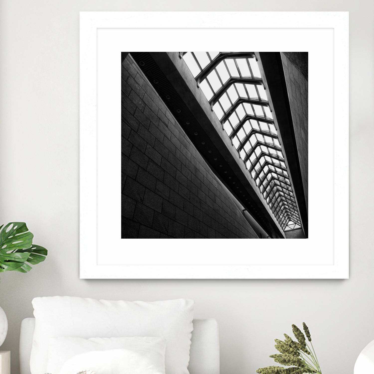 Urban line VI by Jean-François Dupuis on GIANT ART - white architectural