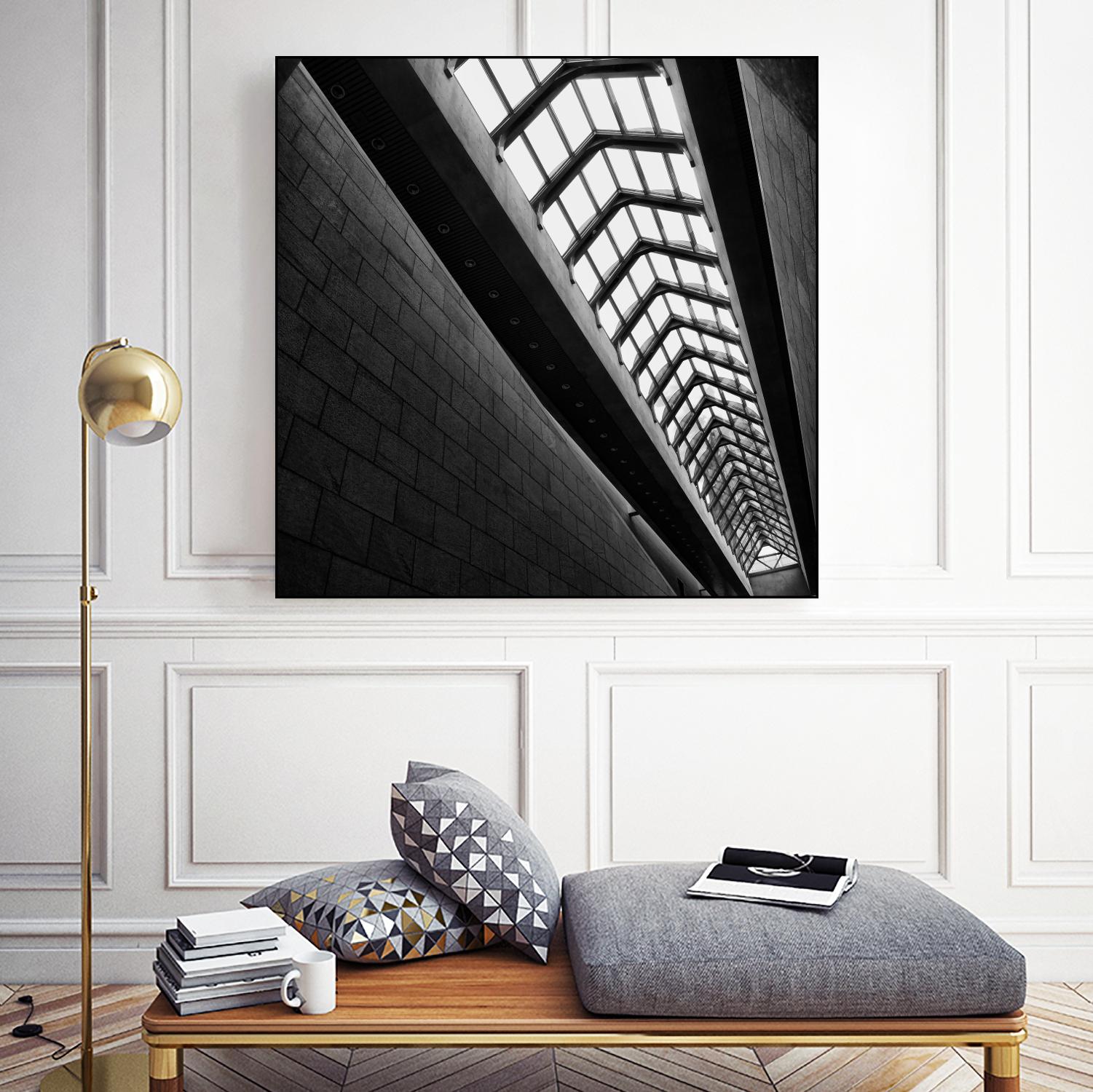 Urban line VI by Jean-François Dupuis on GIANT ART - white architectural