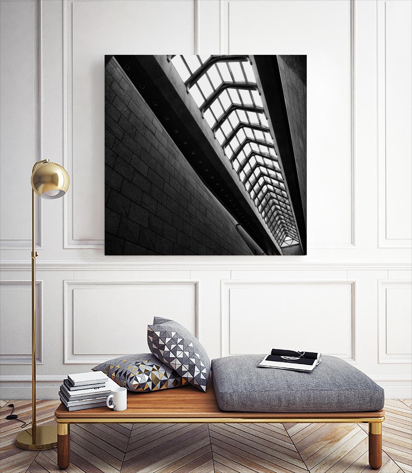 Urban line VI by Jean-François Dupuis on GIANT ART - white black & white