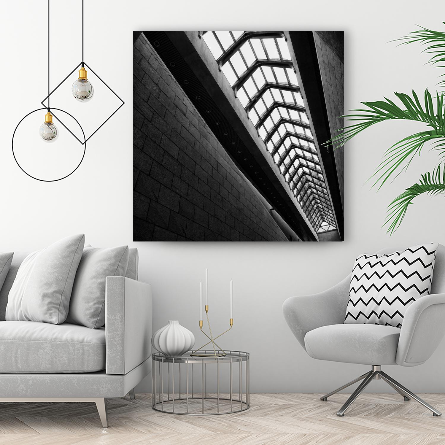 Urban line VI by Jean-François Dupuis on GIANT ART - white black & white