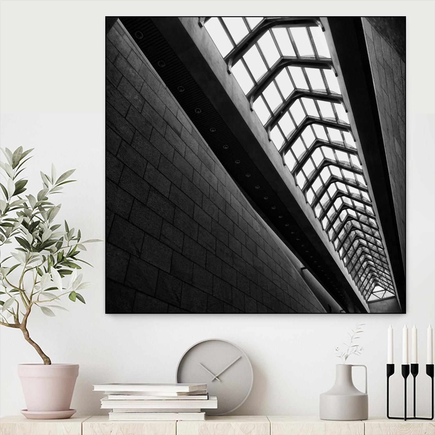 Urban line VI by Jean-François Dupuis on GIANT ART - white architectural