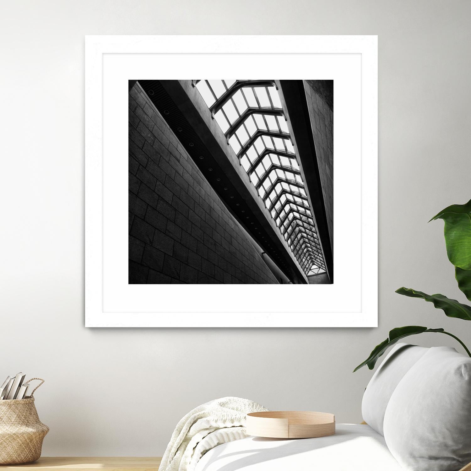 Urban line VI by Jean-François Dupuis on GIANT ART - white architectural