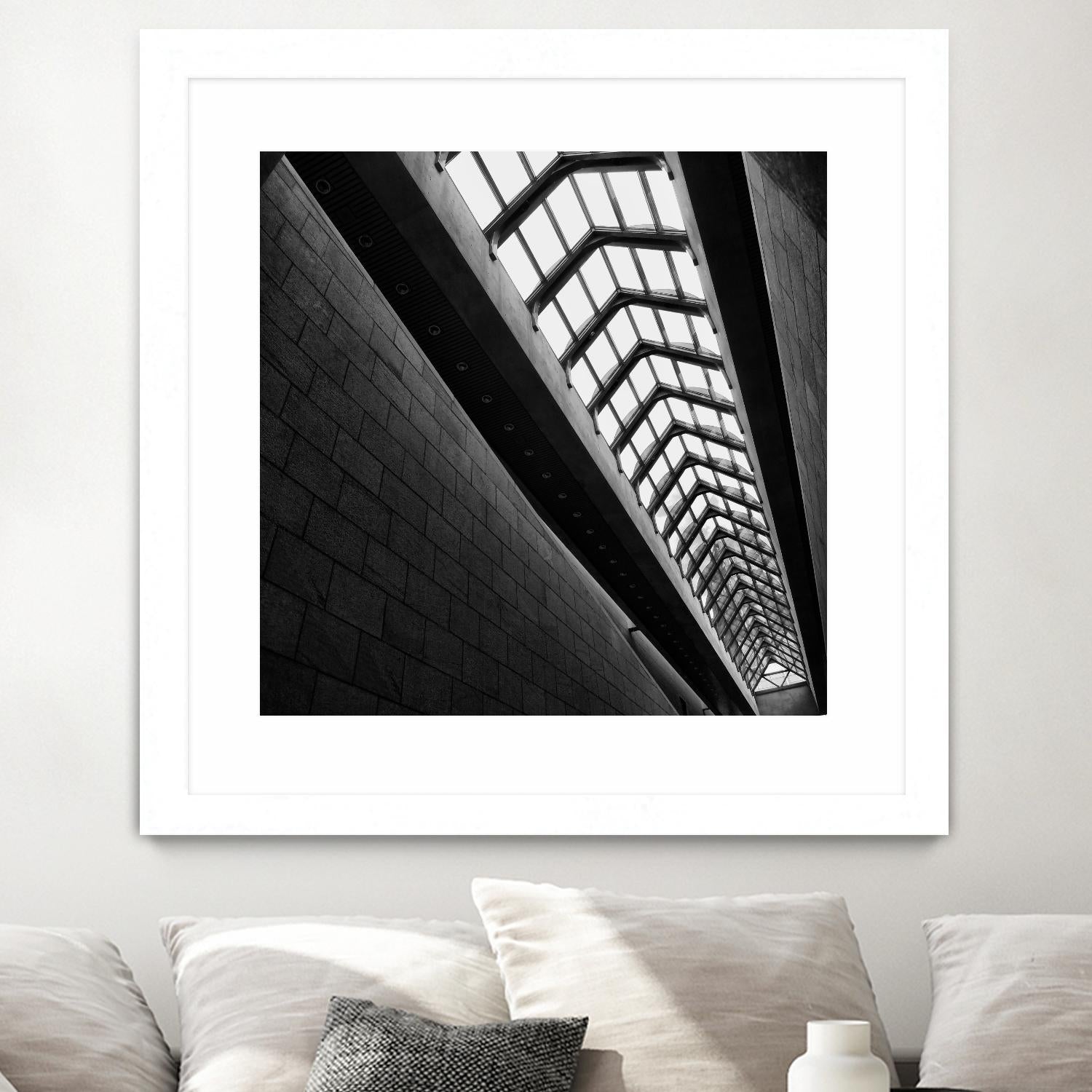 Urban line VI by Jean-François Dupuis on GIANT ART - white architectural