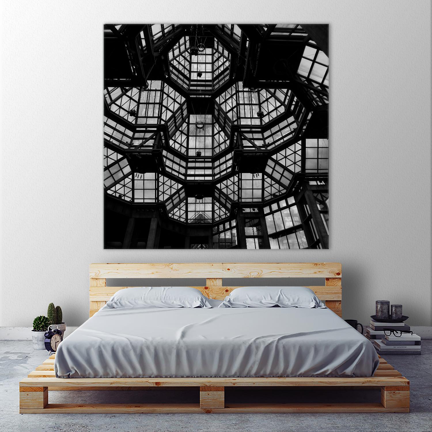 Urban line VIII by Jean-François Dupuis on GIANT ART - white architectural