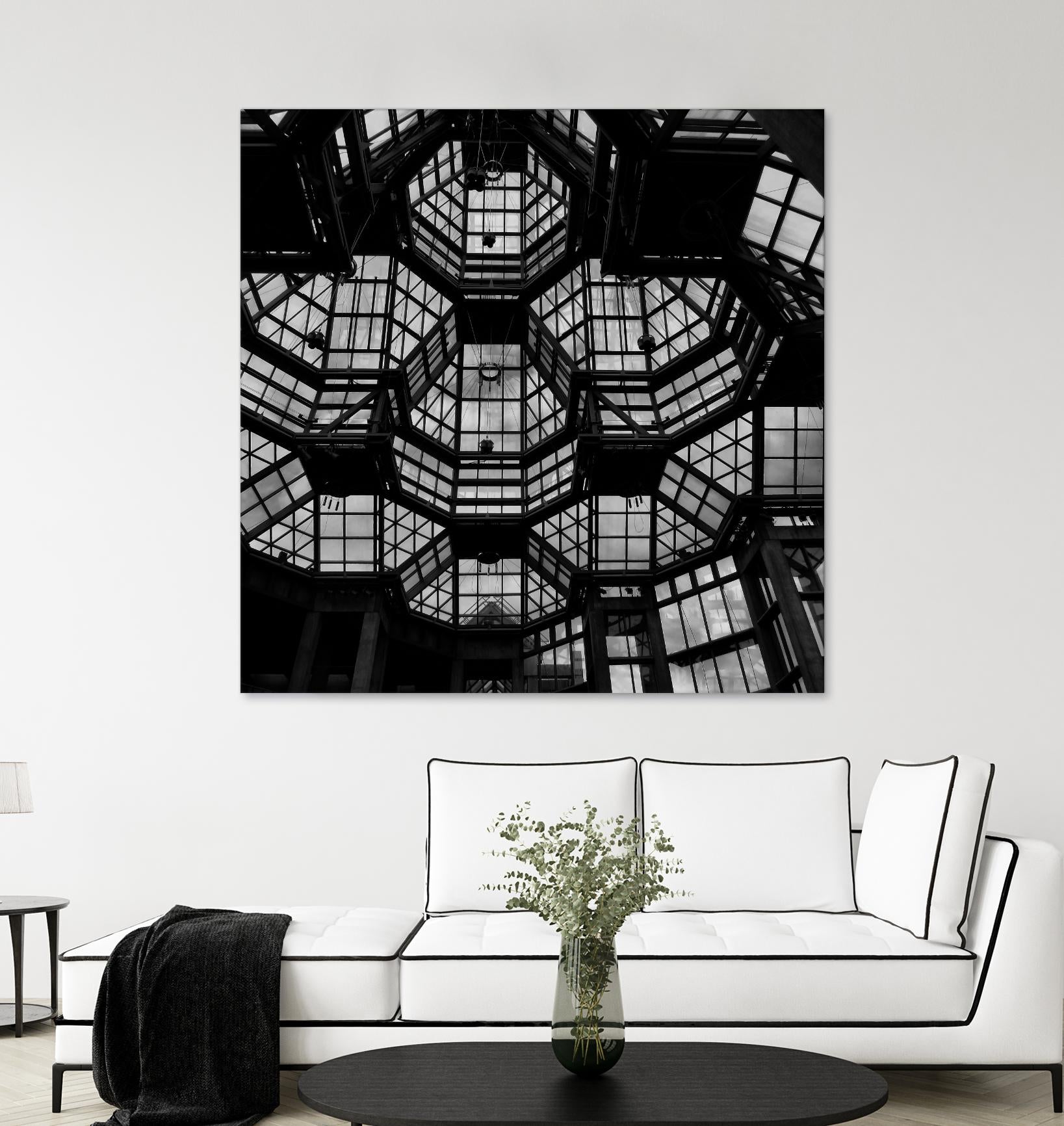 Urban line VIII by Jean-François Dupuis on GIANT ART - white architectural