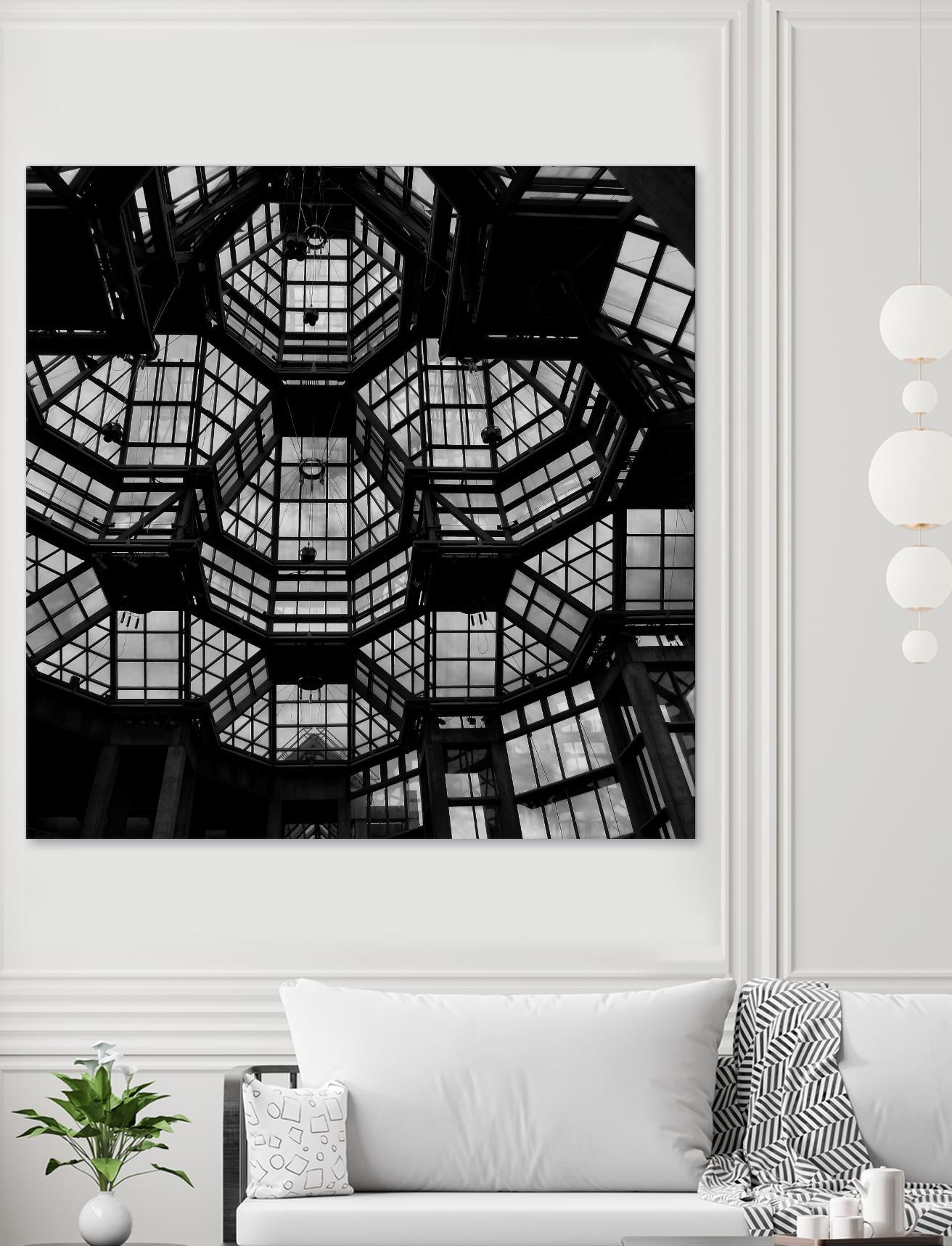 Urban line VIII by Jean-François Dupuis on GIANT ART - white architectural