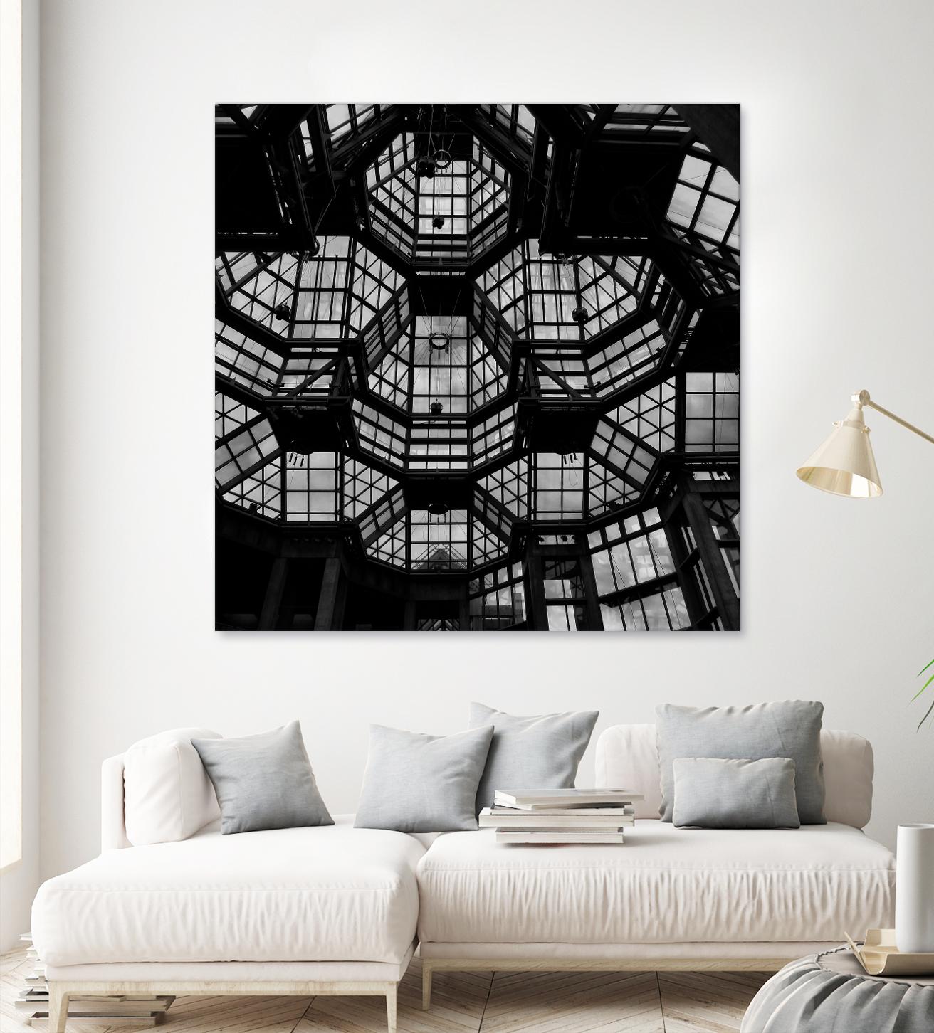 Urban line VIII by Jean-François Dupuis on GIANT ART - white architectural