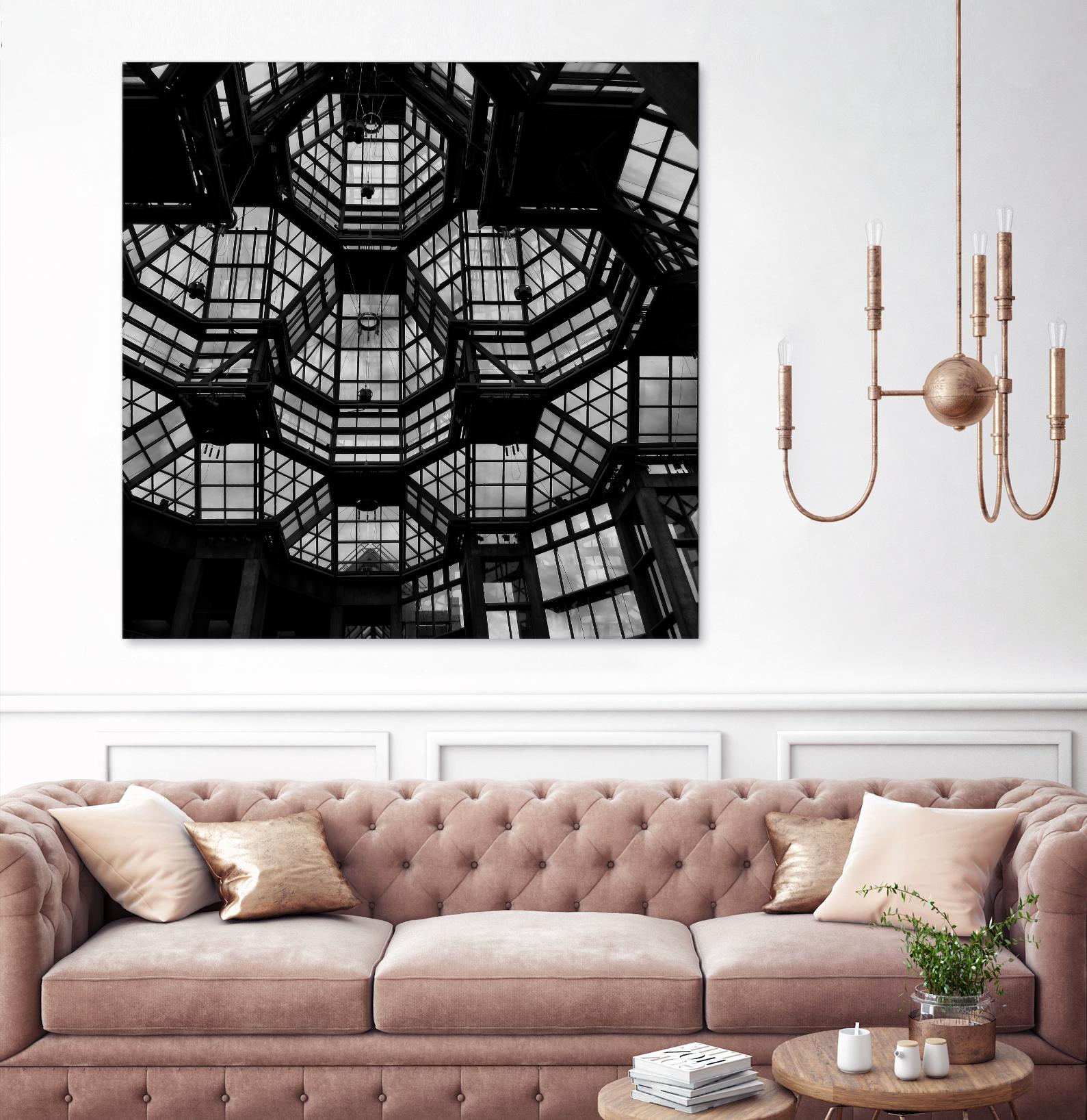 Urban line VIII by Jean-François Dupuis on GIANT ART - white architectural