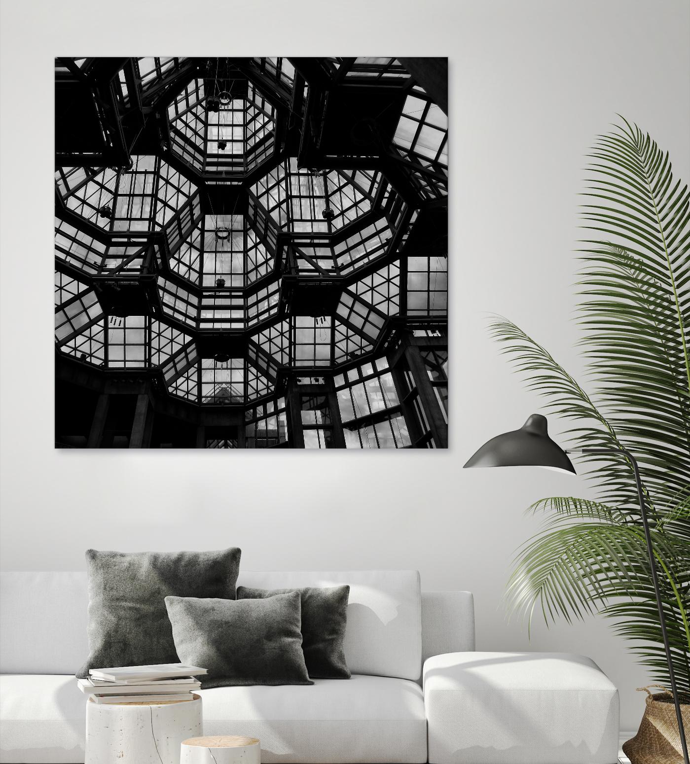 Urban line VIII by Jean-François Dupuis on GIANT ART - white architectural