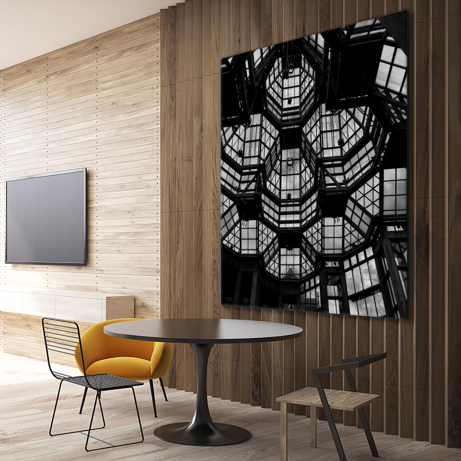 Urban line VIII by Jean-François Dupuis on GIANT ART - white architectural