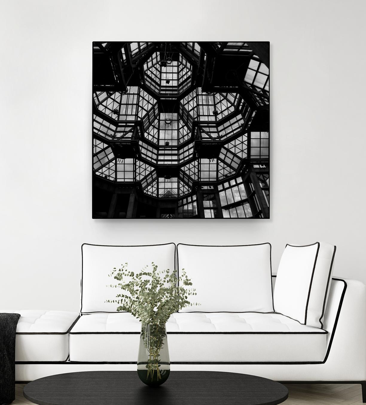Urban line VIII by Jean-François Dupuis on GIANT ART - white architectural