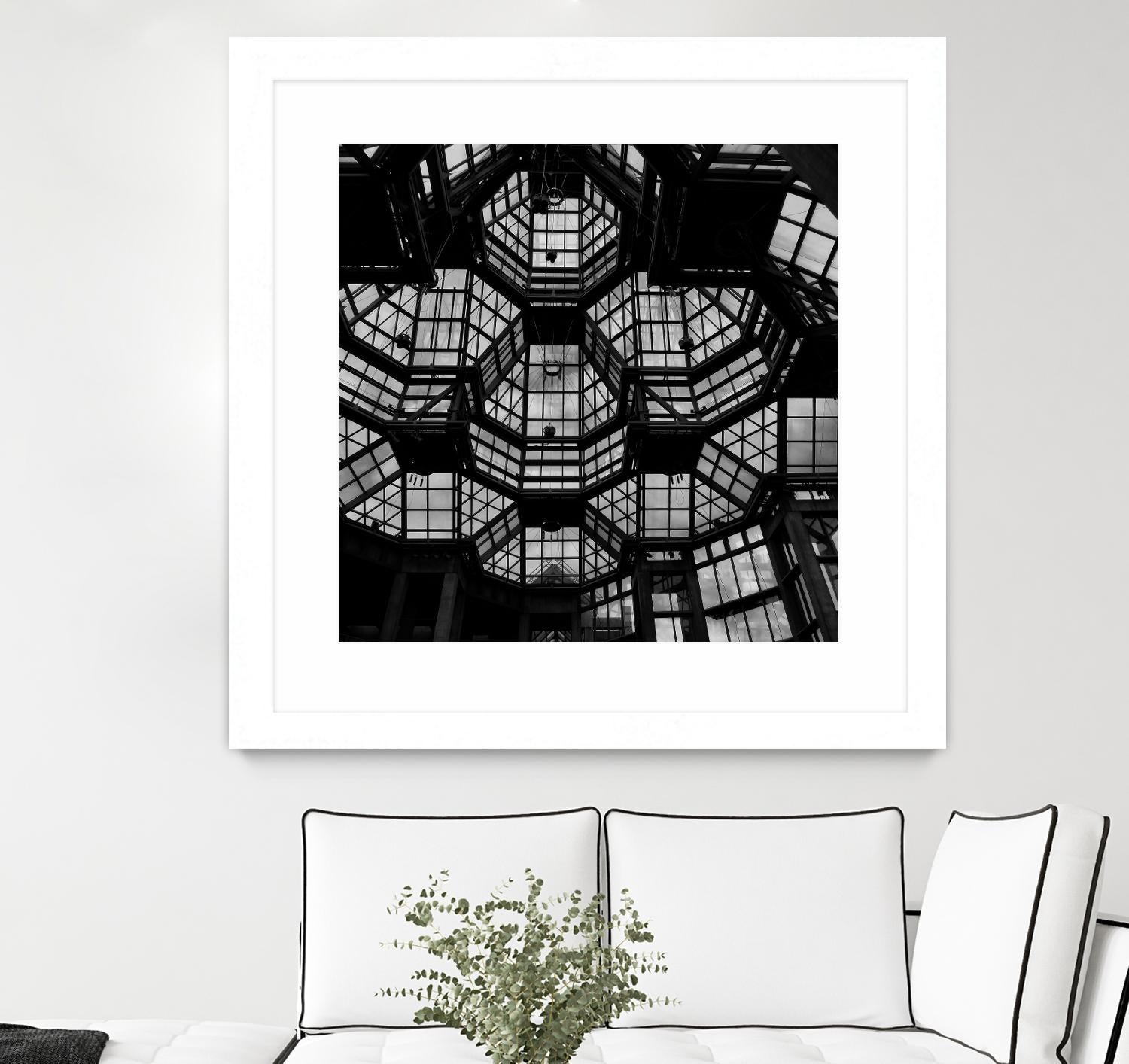 Urban line VIII by Jean-François Dupuis on GIANT ART - white architectural