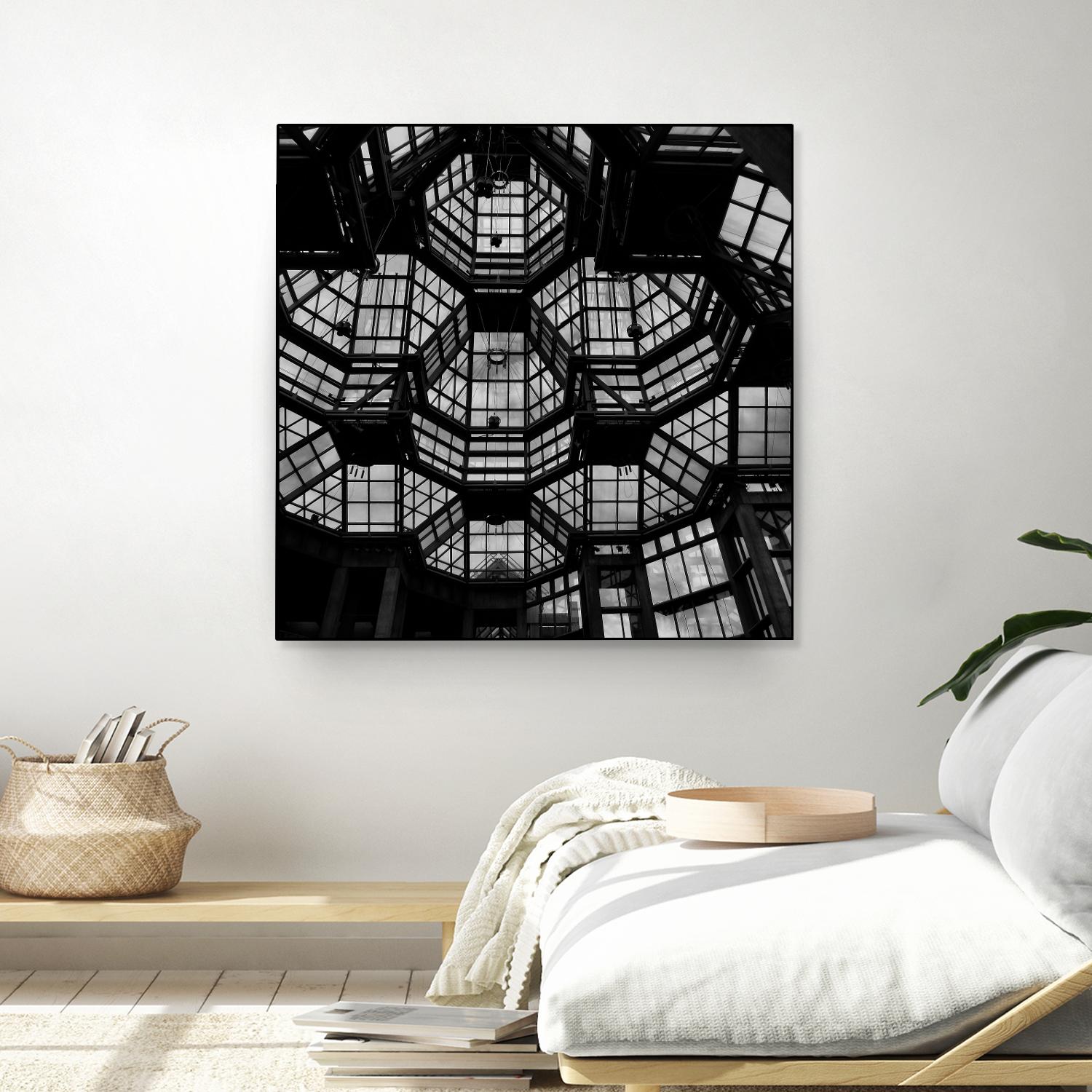 Urban line VIII by Jean-François Dupuis on GIANT ART - white architectural