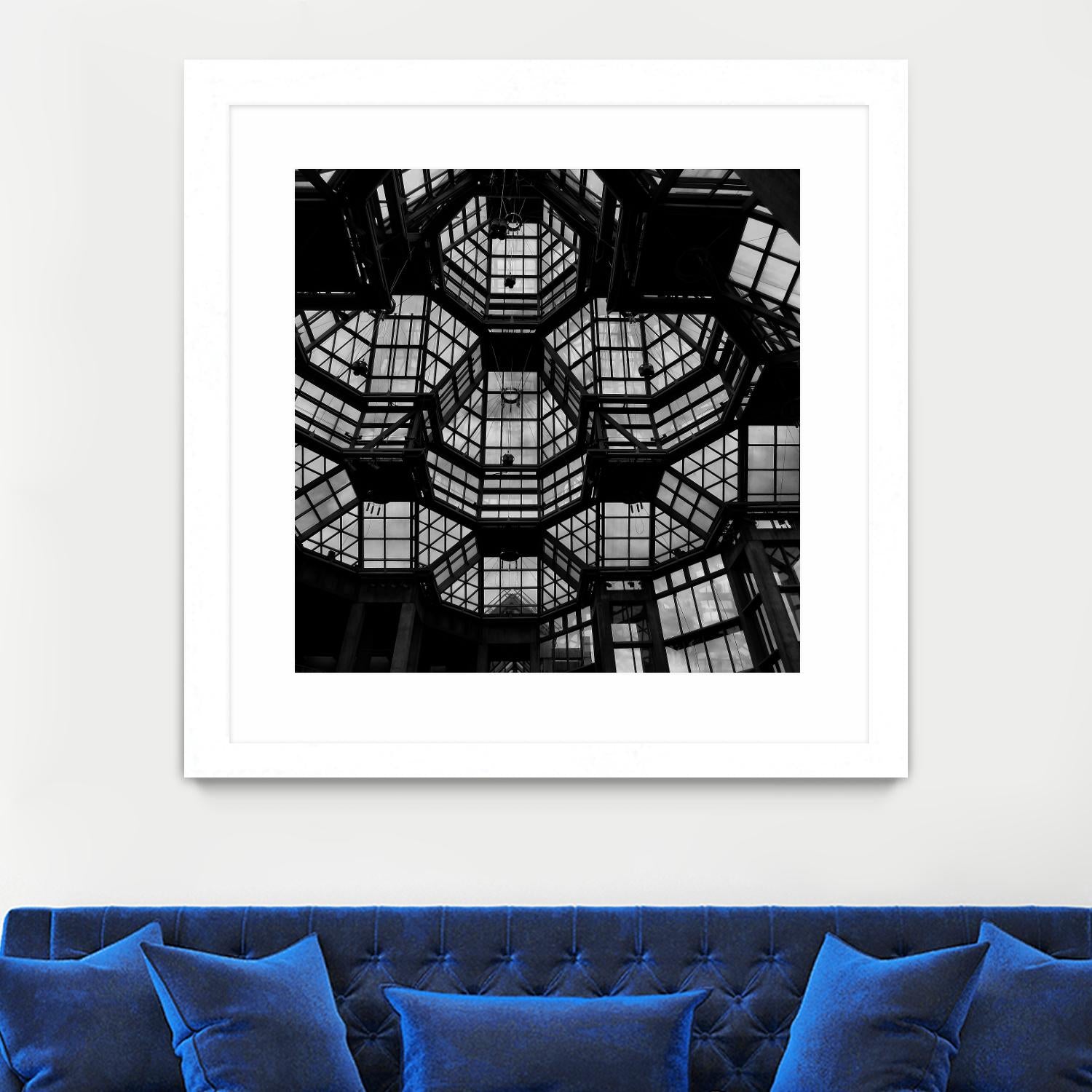 Urban line VIII by Jean-François Dupuis on GIANT ART - white architectural