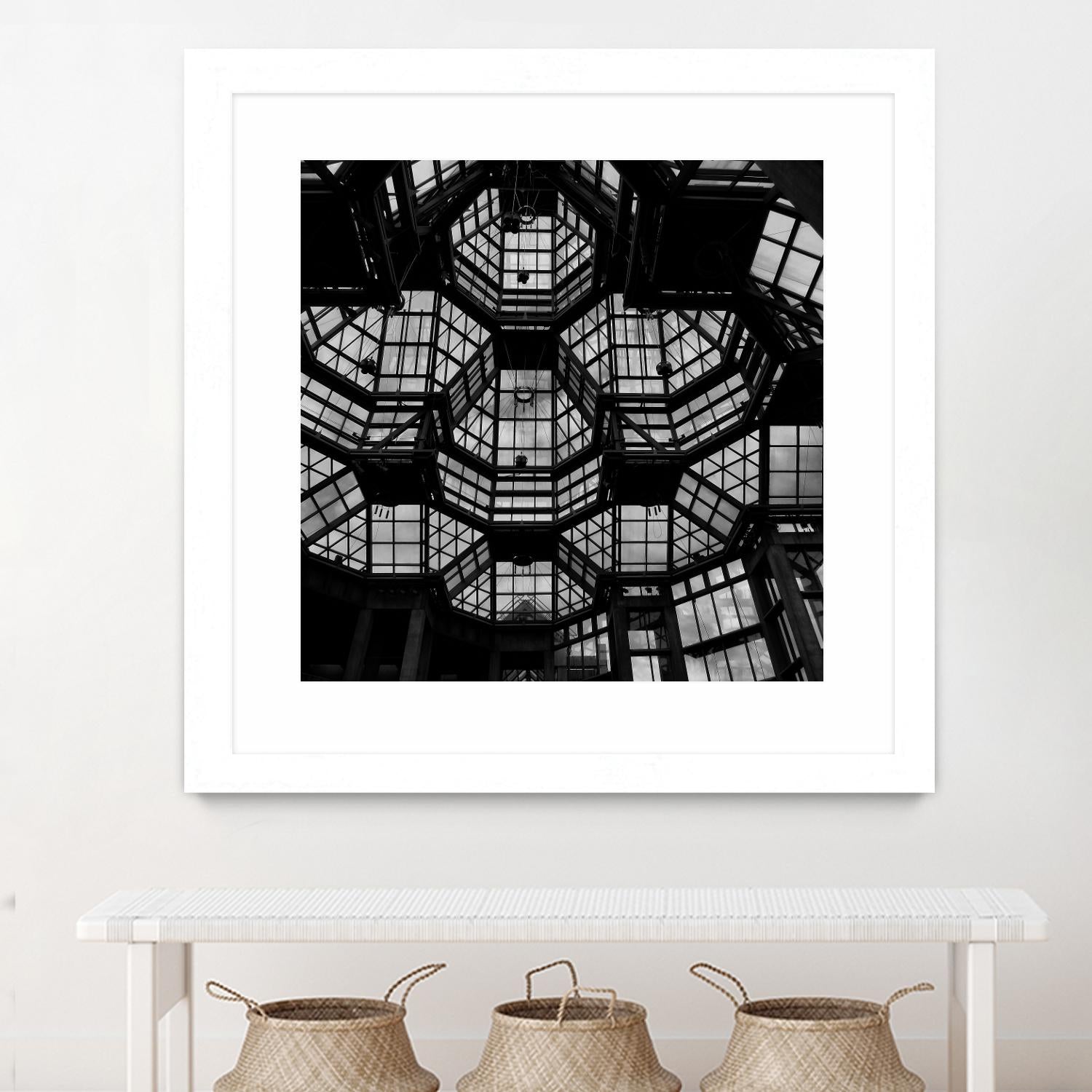 Urban line VIII by Jean-François Dupuis on GIANT ART - white architectural