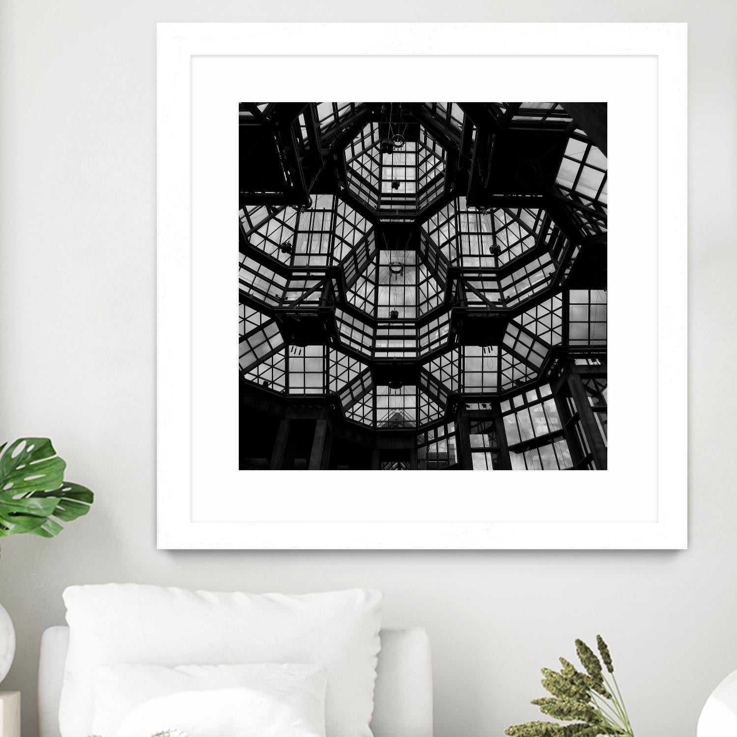 Urban line VIII by Jean-François Dupuis on GIANT ART - white architectural