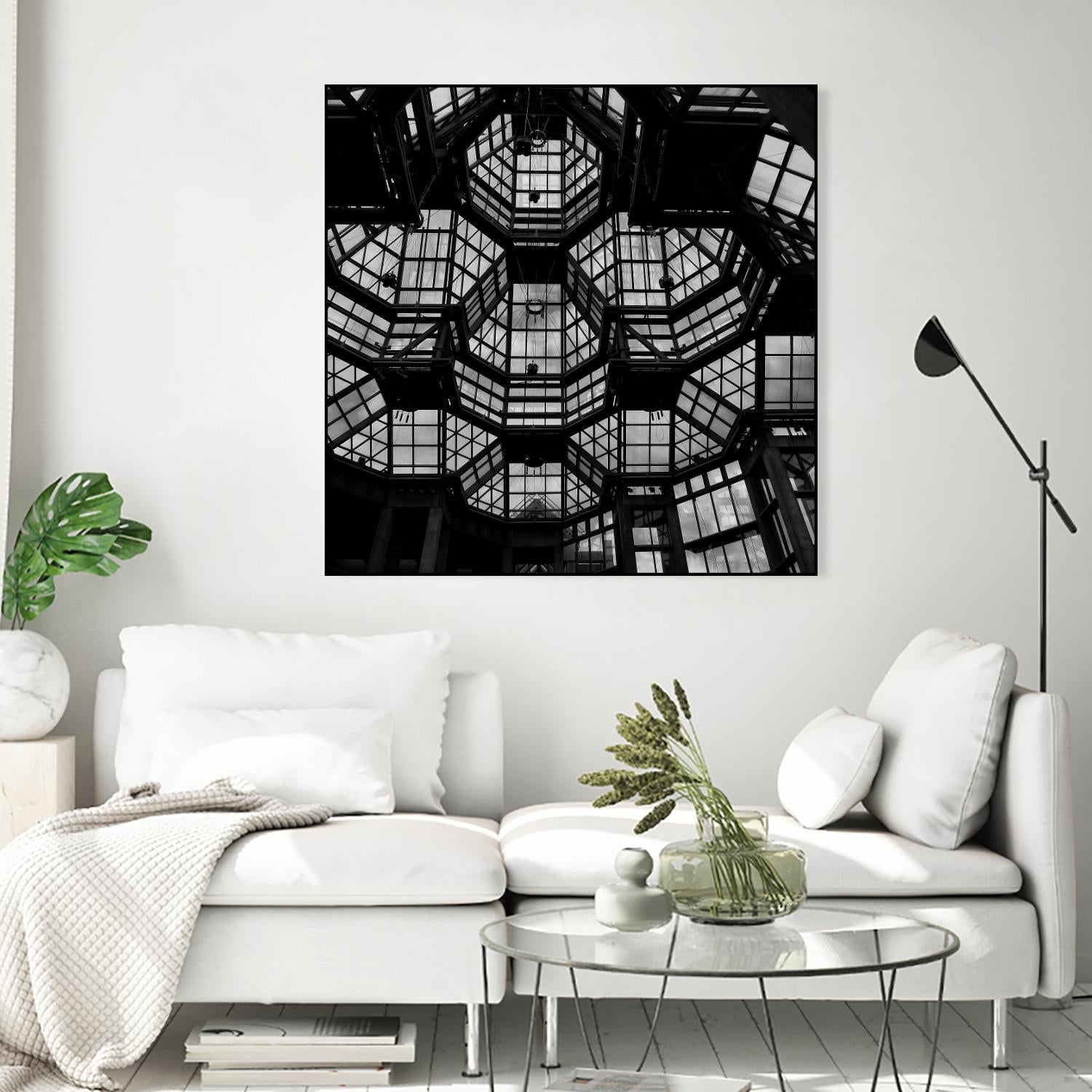 Urban line VIII by Jean-François Dupuis on GIANT ART - white architectural