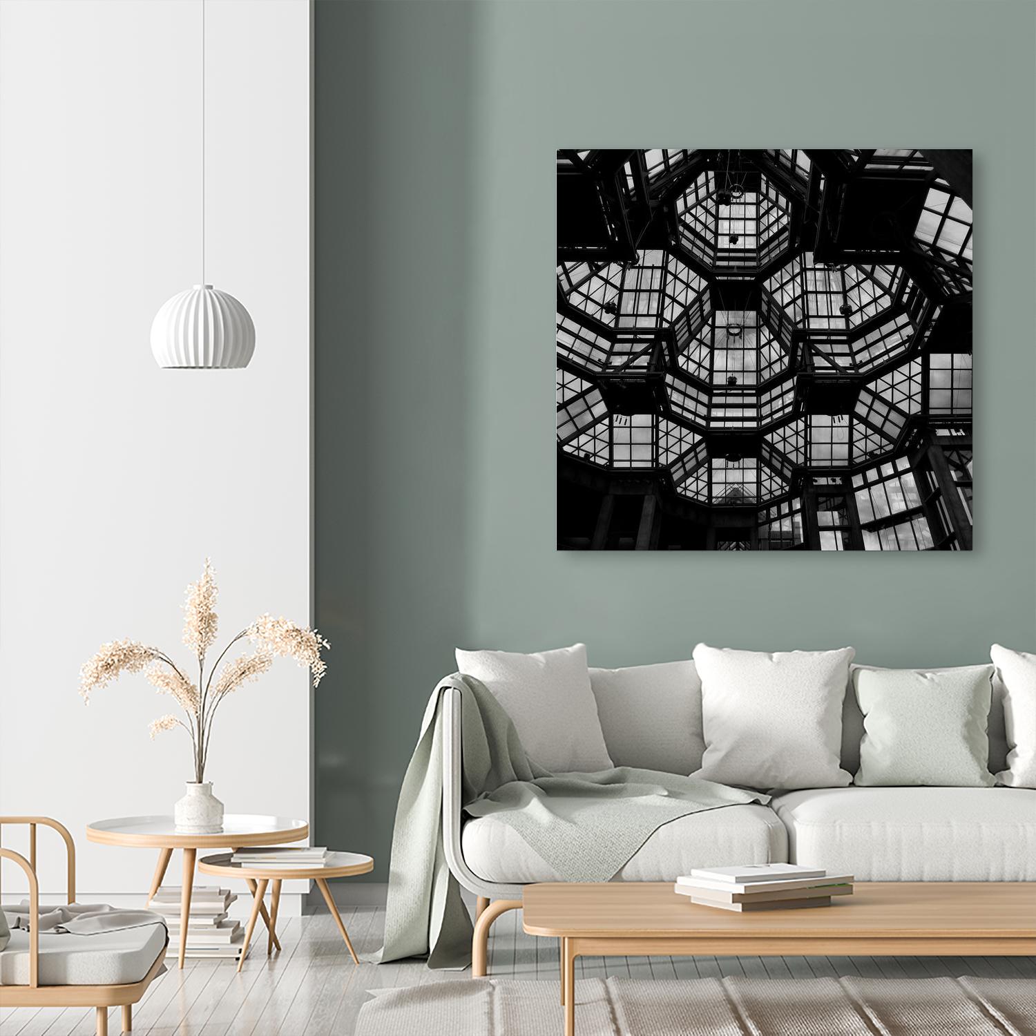 Urban line VIII by Jean-François Dupuis on GIANT ART - white black & white canadian artists
