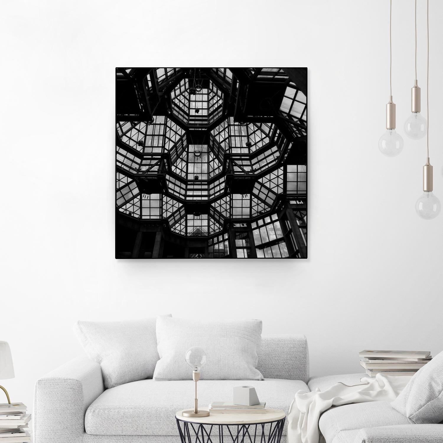 Urban line VIII by Jean-François Dupuis on GIANT ART - white architectural
