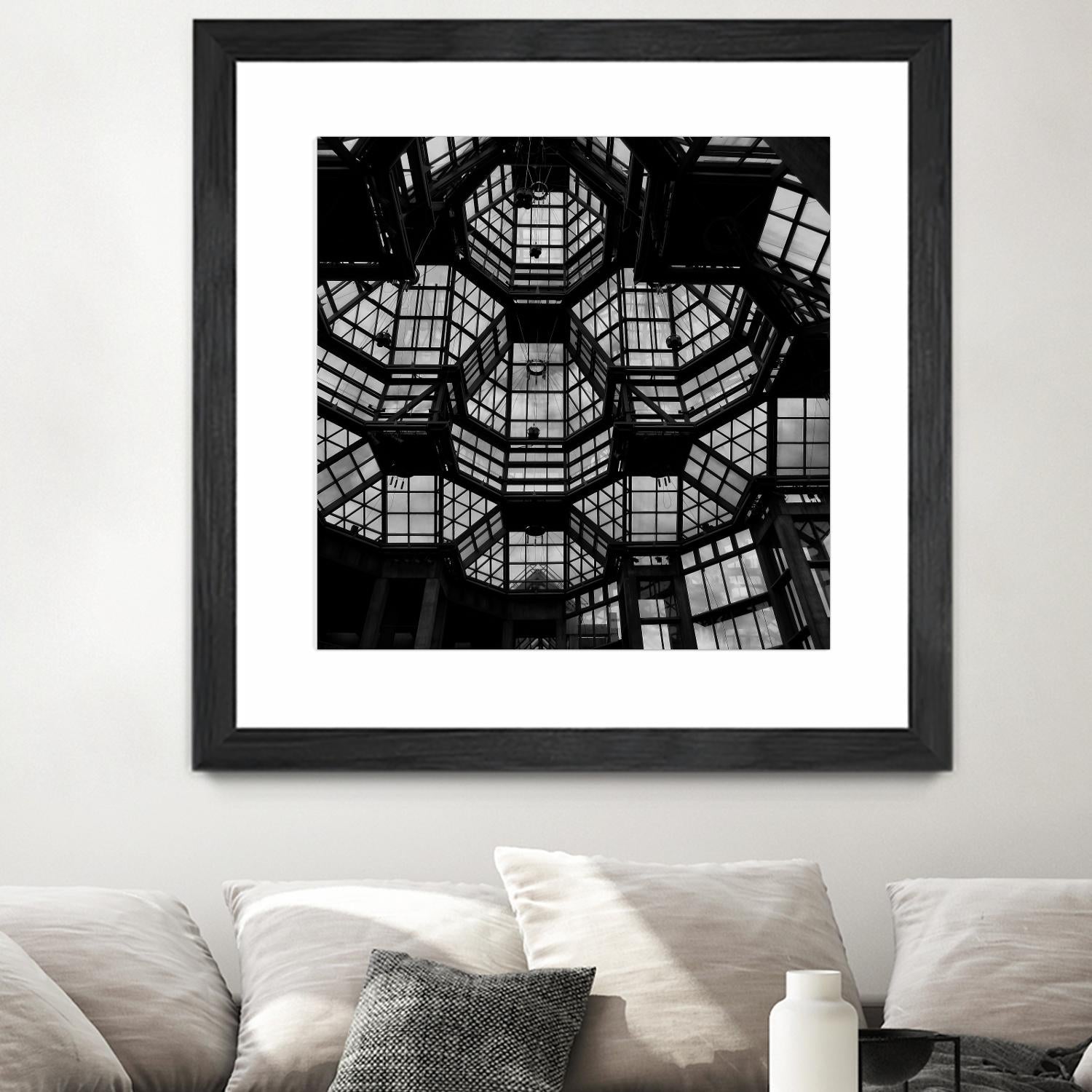 Urban line VIII by Jean-François Dupuis on GIANT ART - white architectural