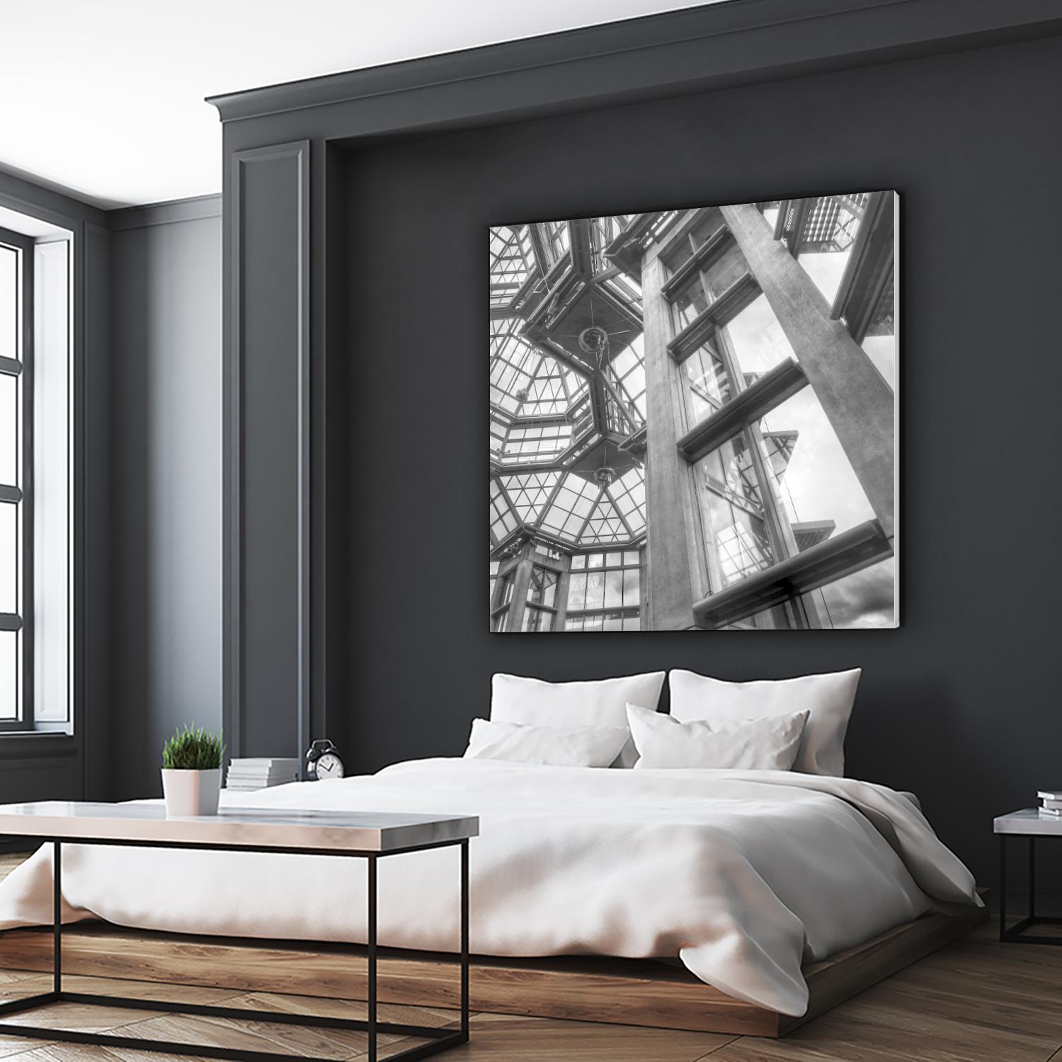 Urban line X by Jean-François Dupuis on GIANT ART - white architectural