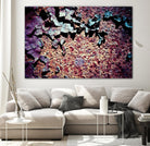 Purple Rust Up Close I by Jean-François Dupuis on GIANT ART - pink abstract canadian artists