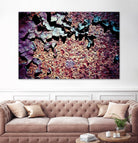 Purple Rust Up Close I by Jean-François Dupuis on GIANT ART - pink abstract canadian artists