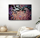 Purple Rust Up Close I by Jean-François Dupuis on GIANT ART - pink abstract canadian artists
