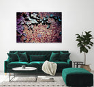 Purple Rust Up Close I by Jean-François Dupuis on GIANT ART - pink abstract canadian artists