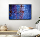 Blue Pathway I by Jean-François Dupuis on GIANT ART - brown abstract