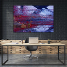 We Meet Halfway II by Jean-François Dupuis on GIANT ART - purple abstract