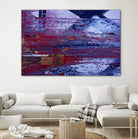 We Meet Halfway II by Jean-François Dupuis on GIANT ART - purple abstract