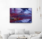 We Meet Halfway II by Jean-François Dupuis on GIANT ART - purple abstract