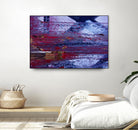 We Meet Halfway II by Jean-François Dupuis on GIANT ART - purple abstract