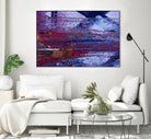 We Meet Halfway II by Jean-François Dupuis on GIANT ART - purple abstract