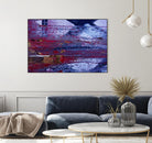 We Meet Halfway II by Jean-François Dupuis on GIANT ART - purple abstract