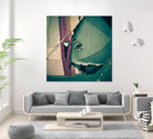 Contrast in Metal IV by Jean-François Dupuis on GIANT ART - pink photo art rust