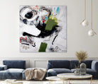Kérouac by Pierre David on GIANT ART - green abstract