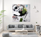 Kérouac by Pierre David on GIANT ART - green abstract