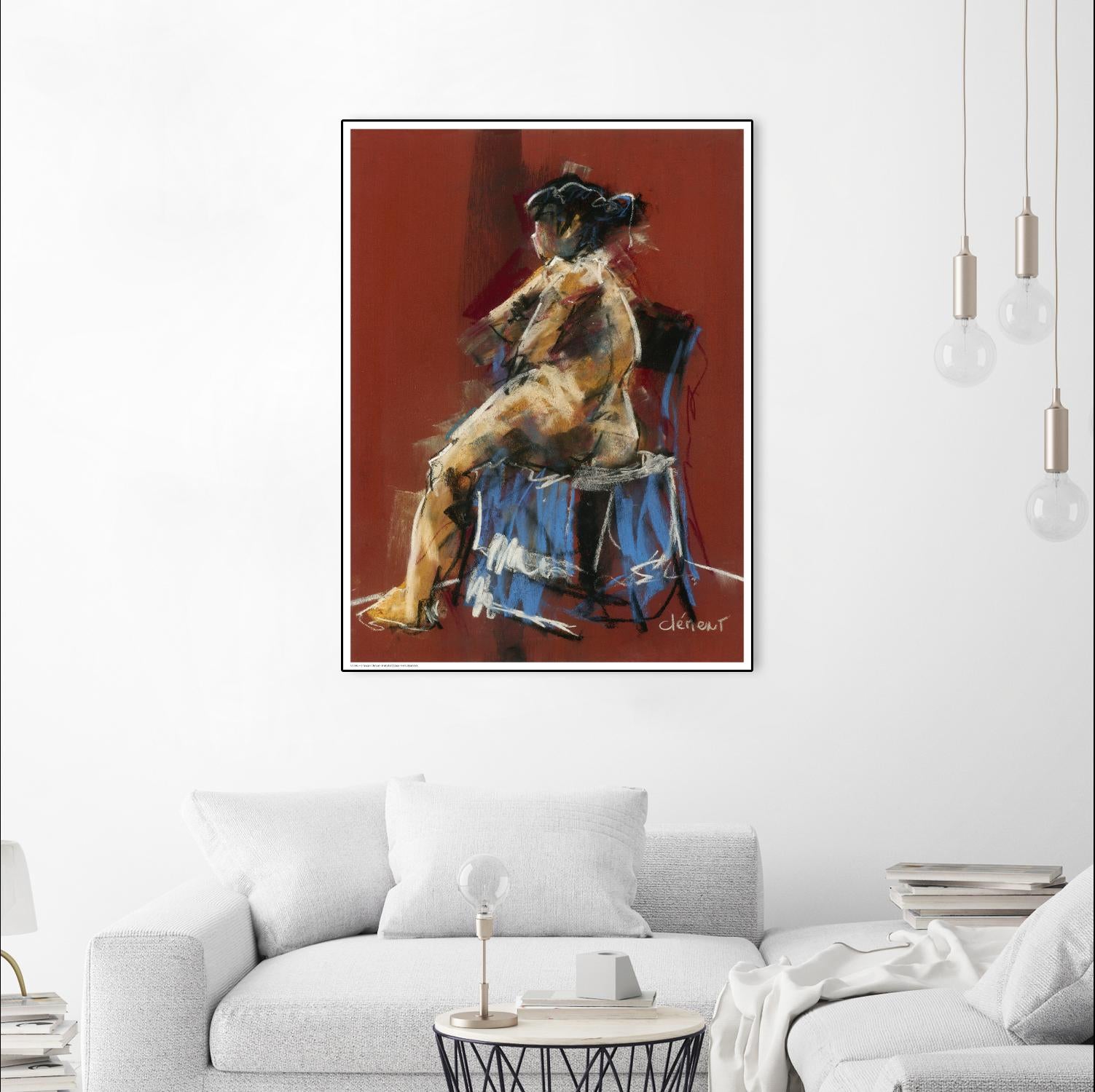 Arnase by Jacques Clement on GIANT ART - beige nude
