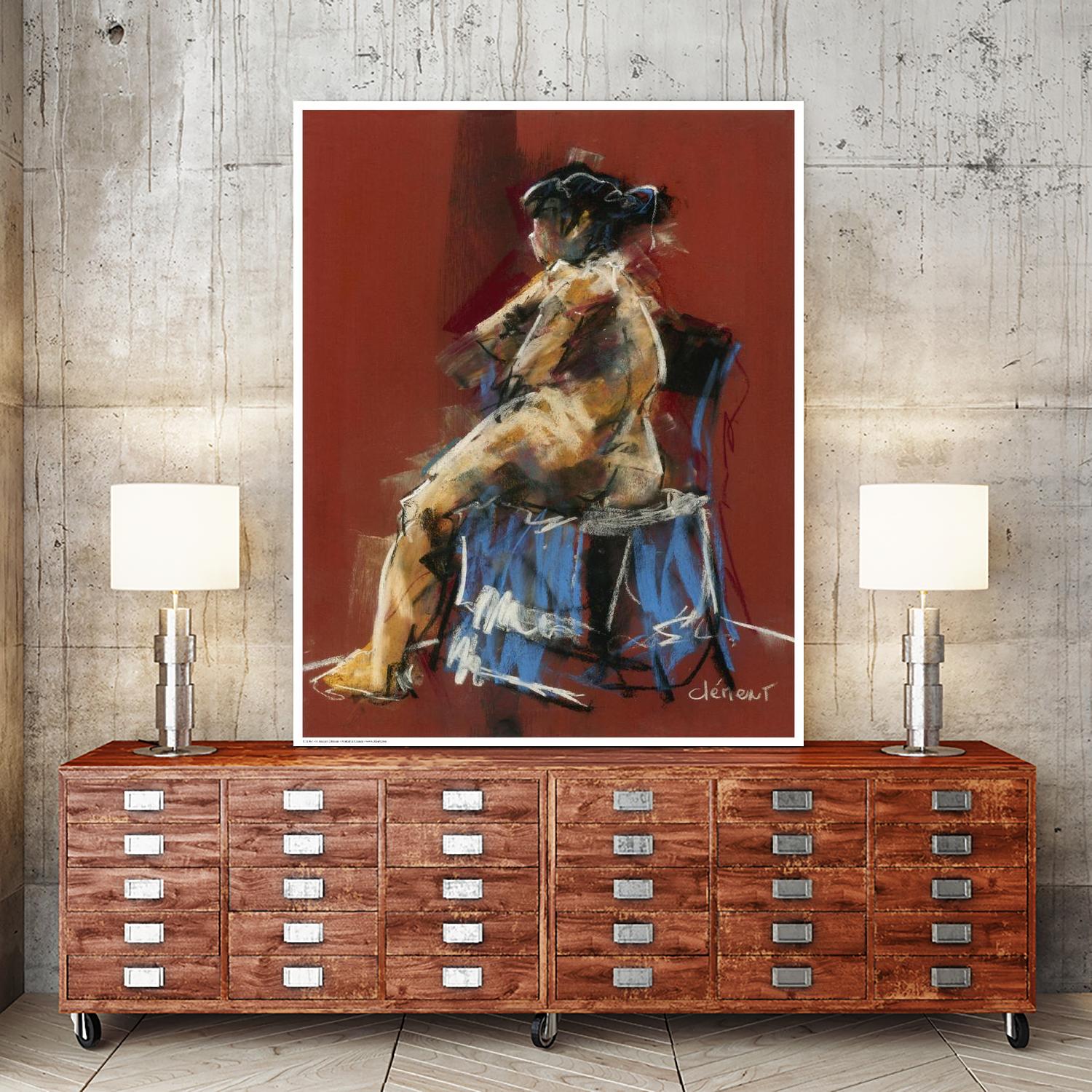 Arnase by Jacques Clement on GIANT ART - beige nude