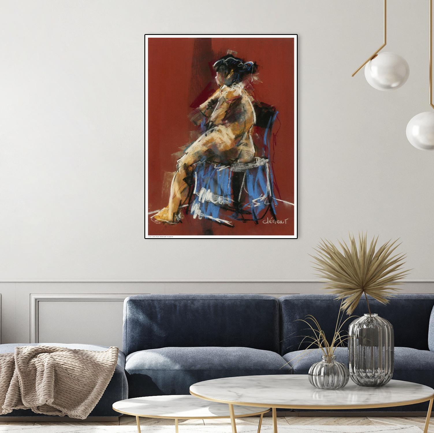 Arnase by Jacques Clement on GIANT ART - beige nude