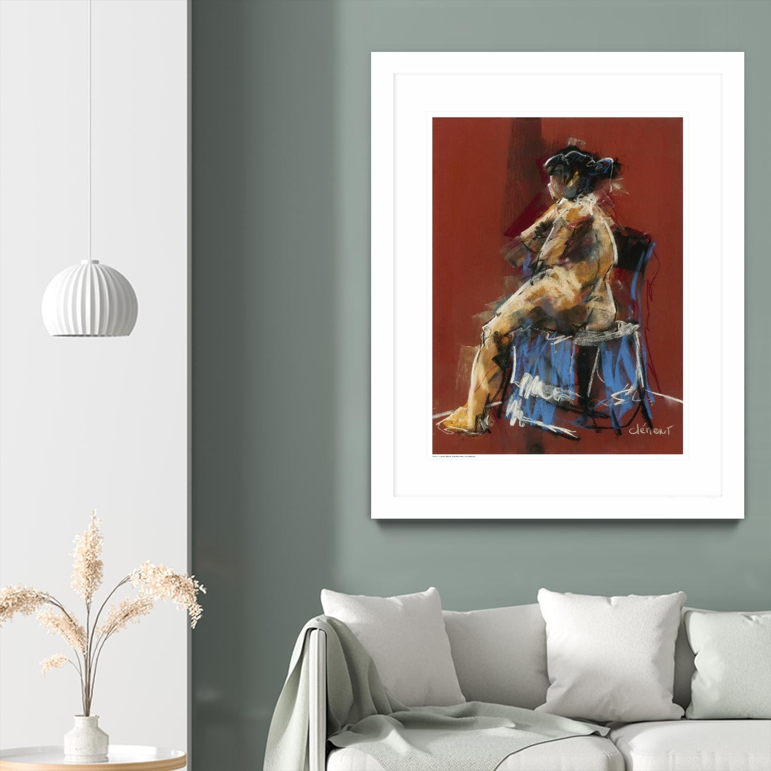 Arnase by Jacques Clement on GIANT ART - beige nude