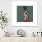 Adale by Jacques Clement on GIANT ART - red nude