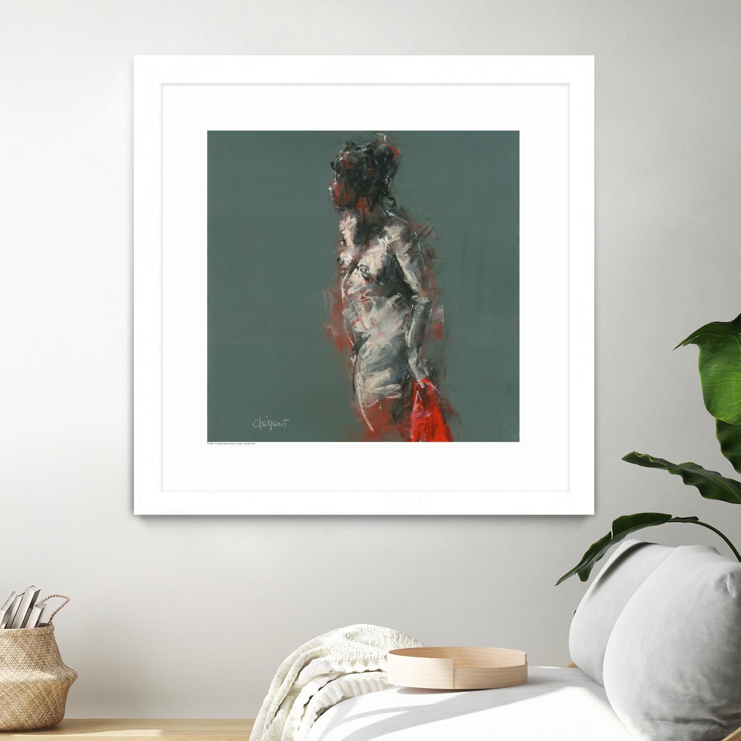 Adale by Jacques Clement on GIANT ART - red nude