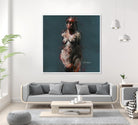 Emary by Jacques Clement on GIANT ART - beige nude